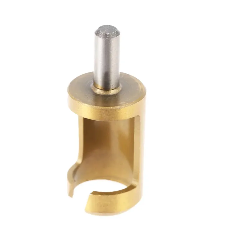 Golden 4Pcs/set 6mm 8mm 13mm 16mm Round Shank Titanium Coated Tenon Plug Cutters Wood Plug Hole Cutter for Woodworking Tool
Golden 4Pcs/set 6mm 8mm 13mm 16mm Round Shank Titanium Coated Tenon Plug Cutters Wood Plug Hole Cutter for Woodworking Tool