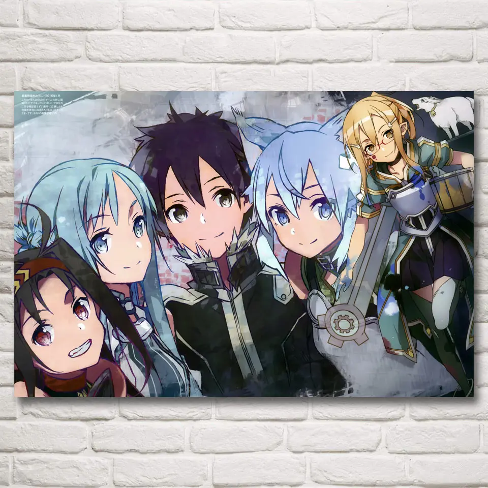 1 Panel Sword Art Online Anime Ideo Games Kirigaya Kazuto Art Silk Poster Prints Home Decor Painting Artworks Modern Poster
1 Panel Sword Art Online Anime Ideo Games Kirigaya Kazuto Art Silk Poster Prints Home Decor Painting Artworks Modern Poster