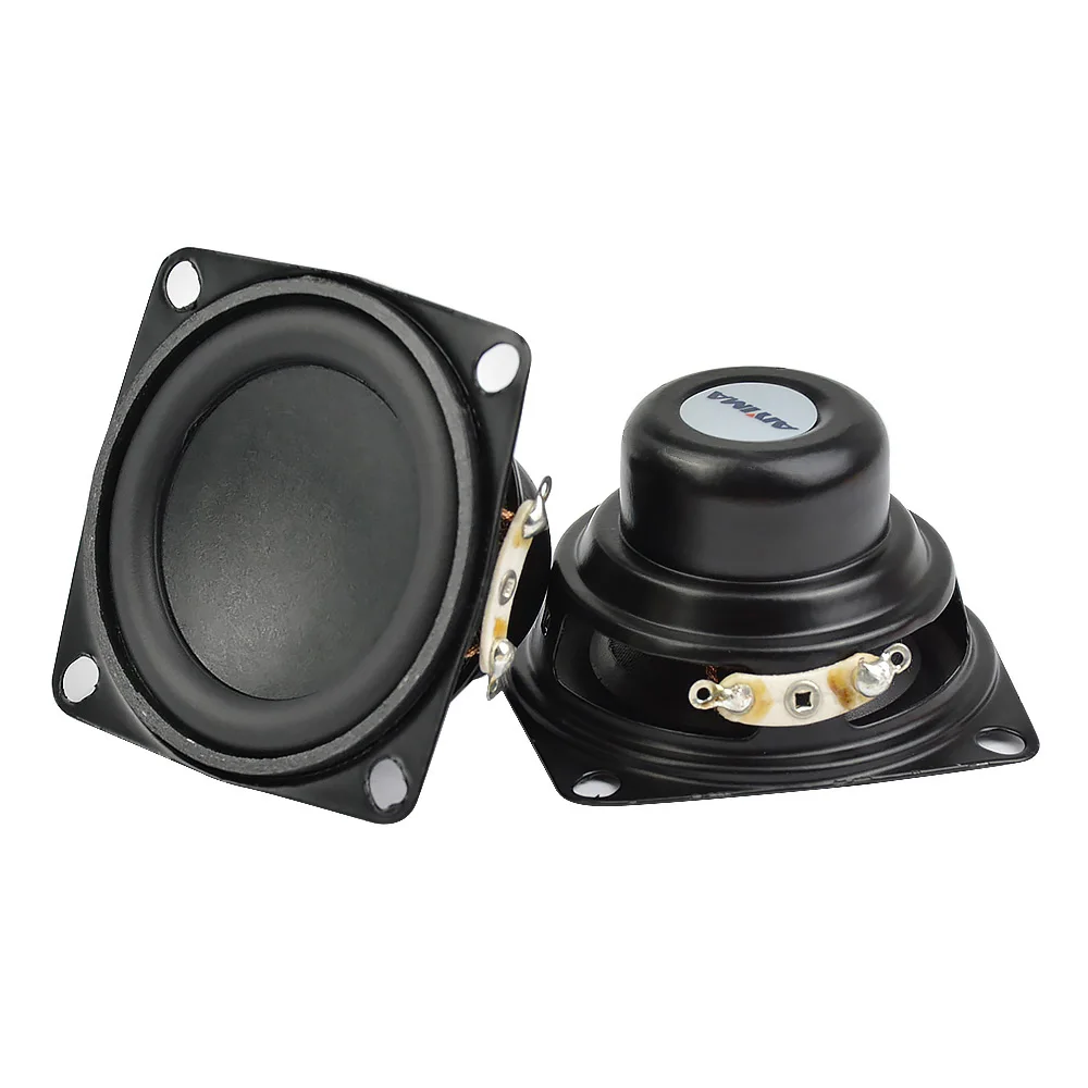 

AIYIMA 2PC 2Inch Audio Speaker 53MM Full Range Speakers Bass 4 Ohm 10W Multimedia Audio Loudspeaker For DIY
