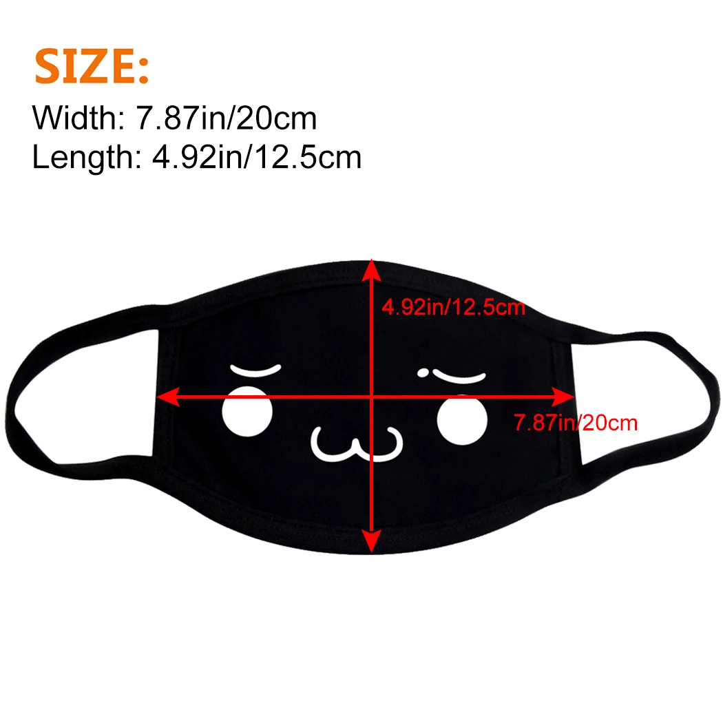 6pcs Anti-Dust Cotton Unisex Cute Anime Cartoon Mouth Mask Kpop Mouth Muffle Face Mouth Masks Women Menk For Outdoor Cycling
6pcs Anti-Dust Cotton Unisex Cute Anime Cartoon Mouth Mask Kpop Mouth Muffle Face Mouth Masks Women Menk For Outdoor Cycling