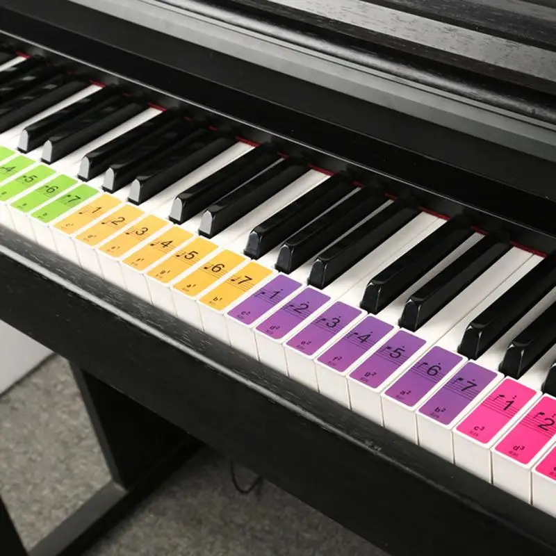 4PCS 88 Keys Piano Keyboard Sound Name Stickers Piano Keyboard 61Keys Electronic Keyboard 88Keys Stickers Music Decal Label Note
4PCS 88 Keys Piano Keyboard Sound Name Stickers Piano Keyboard 61Keys Electronic Keyboard 88Keys Stickers Music Decal Label Note
