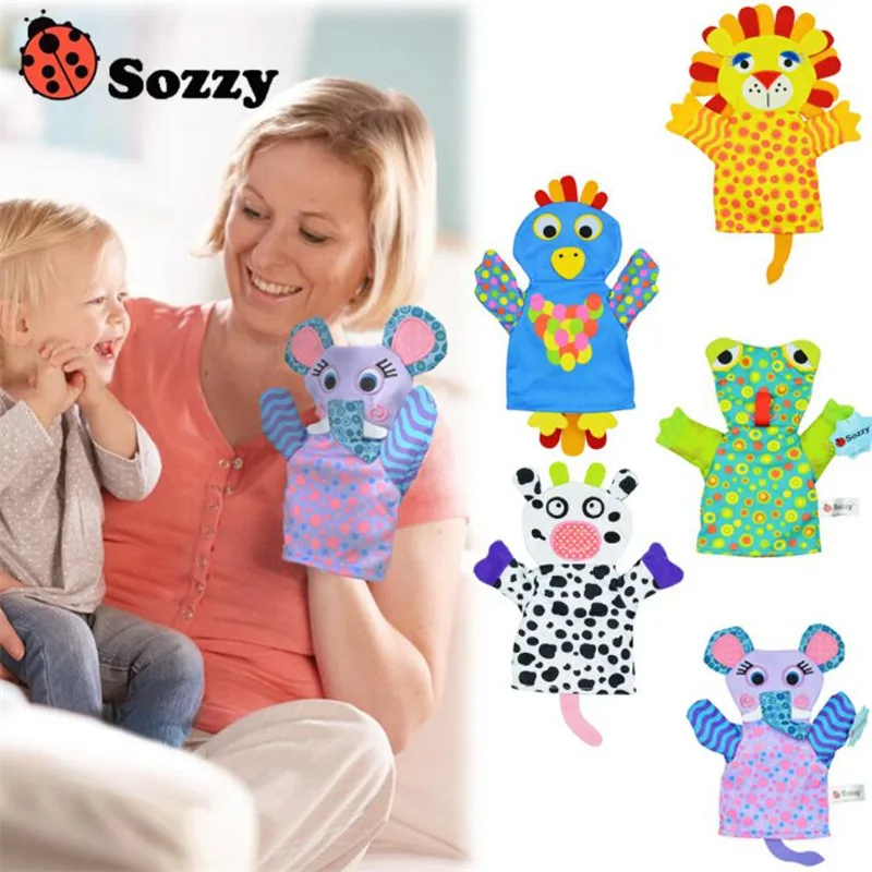 Sozzy Baby Hand Puppet Toy Speelgoed Animal Blue Soft Toys for Newborns Lovely Lion Frog Cows Parrot Elephant
Sozzy Baby Hand Puppet Toy Speelgoed Animal Blue Soft Toys for Newborns Lovely Lion Frog Cows Parrot Elephant