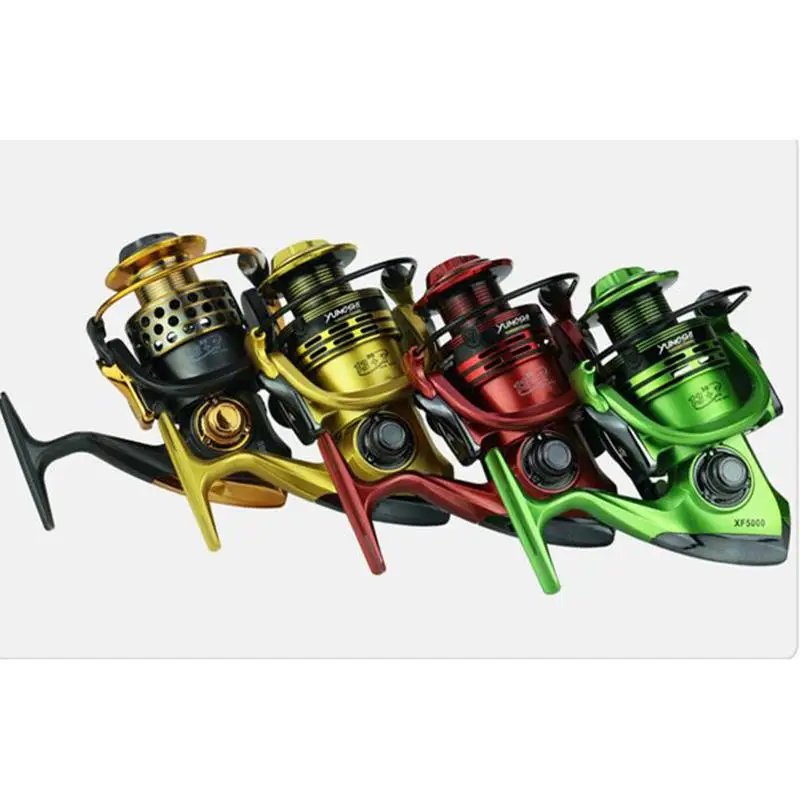 13+1BB Spinning Carp Fishing Reels 14 Ball Bearings Left/Right Metal Body Handle Copper toothed rod drive Fishing Wheel
13+1BB Spinning Carp Fishing Reels 14 Ball Bearings Left/Right Metal Body Handle Copper toothed rod drive Fishing Wheel