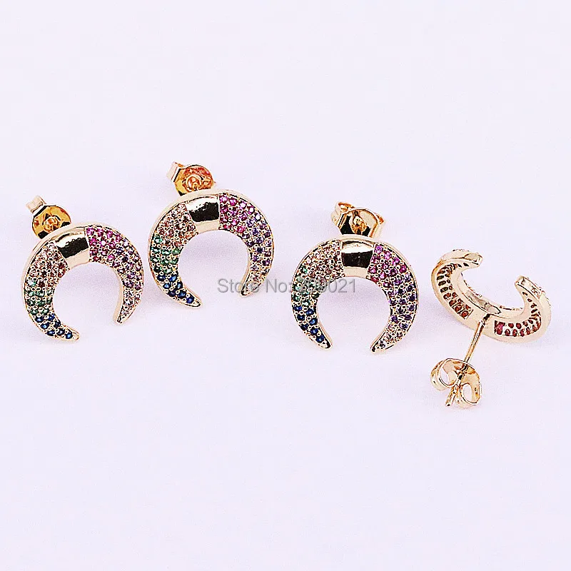 8Pairs Wholesale New Arrival Cubic Zirconia Micro Pave For Women Jewelry Unique Design Round Shape Stud Earrings
8Pairs Wholesale New Arrival Cubic Zirconia Micro Pave For Women Jewelry Unique Design Round Shape Stud Earrings