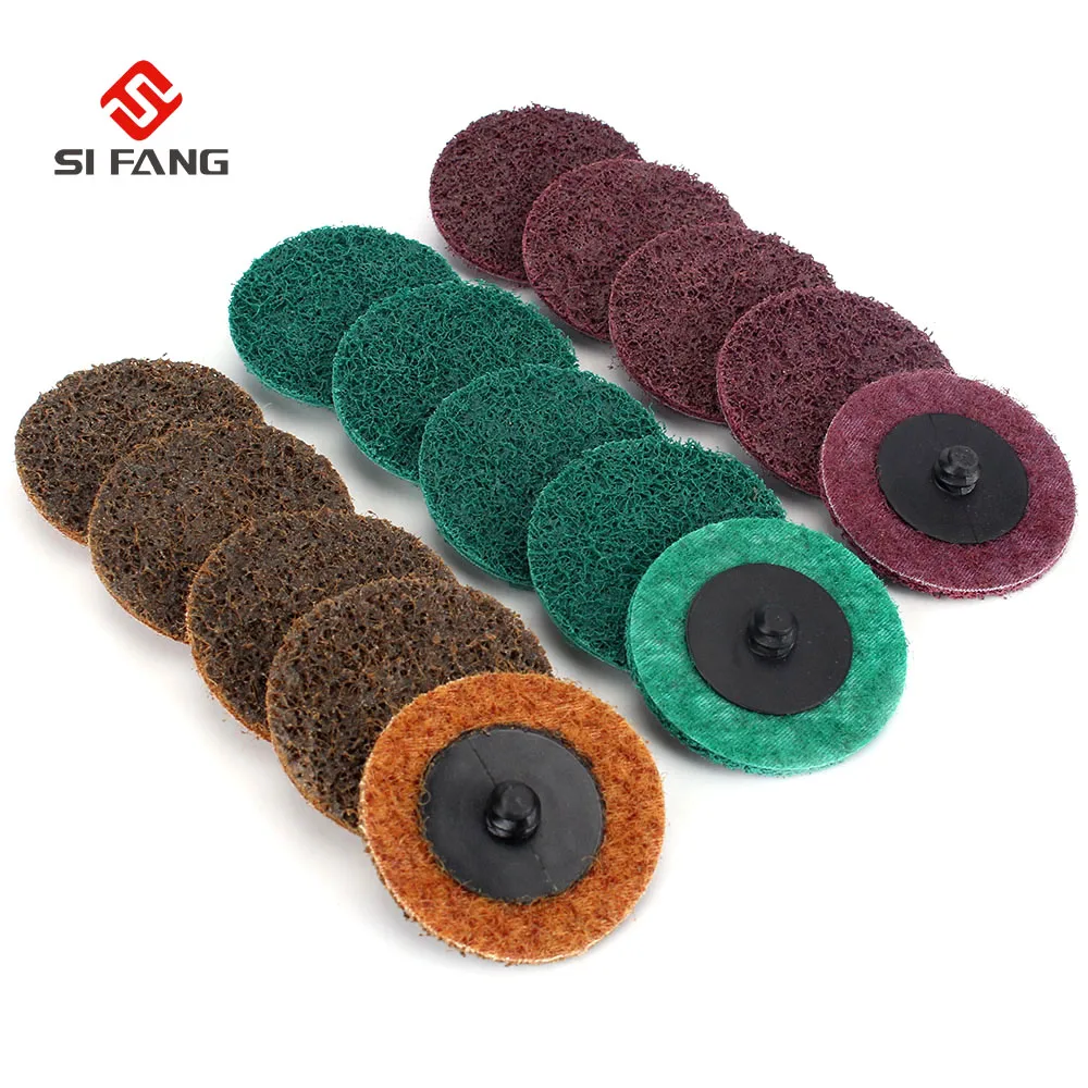 30Pcs 3" Roloc Type R Surface Polishing Sanding Disc Threaded Twist Lock Metal Polishing Nylon Roloc Sanding Grinding Disc
30Pcs 3" Roloc Type R Surface Polishing Sanding Disc Threaded Twist Lock Metal Polishing Nylon Roloc Sanding Grinding Disc