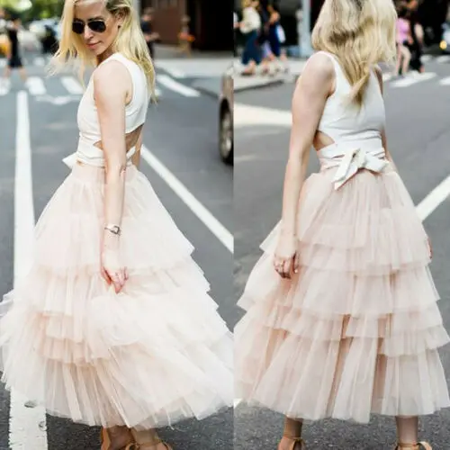 2019 Women Princess Tutu Skirt Petticoat Tulle Long Layered Skirt Sundress Skirts Casual evening party skirt
2019 Women Princess Tutu Skirt Petticoat Tulle Long Layered Skirt Sundress Skirts Casual evening party skirt