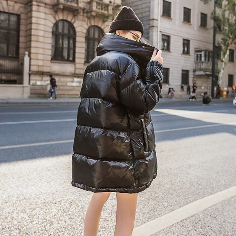 2020 Thick Warm Padded Parka Female Winter Jacket Woman Clothing Bright Surface Quilted Coat Casual Loose Cotton Outwear Okd653
2020 Thick Warm Padded Parka Female Winter Jacket Woman Clothing Bright Surface Quilted Coat Casual Loose Cotton Outwear Okd653