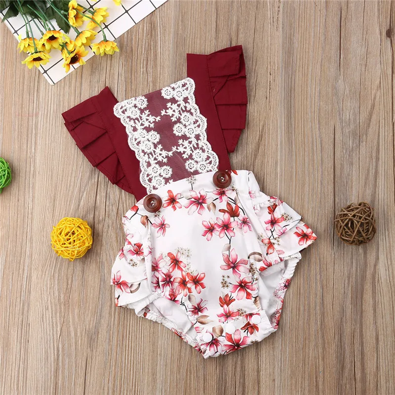 Emmababy Summer Newborn Baby Girl Floral Bodysuits bebe girls Cotton Lace Bodysuit Jumpsuit Outfits Clothes Sunsuit
Emmababy Summer Newborn Baby Girl Floral Bodysuits bebe girls Cotton Lace Bodysuit Jumpsuit Outfits Clothes Sunsuit