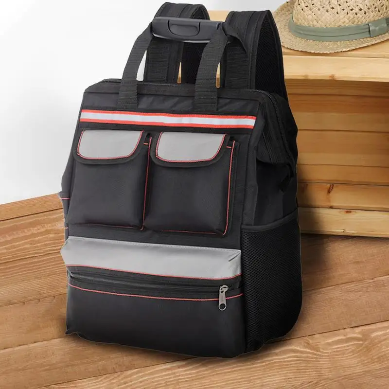32*15*42cm Shoulder Kit Multi - Function Elevator Repair Backpack Hardware Kit Oxford Cloth Kit Tool Backpack Canvas Tool Bag
32*15*42cm Shoulder Kit Multi - Function Elevator Repair Backpack Hardware Kit Oxford Cloth Kit Tool Backpack Canvas Tool Bag