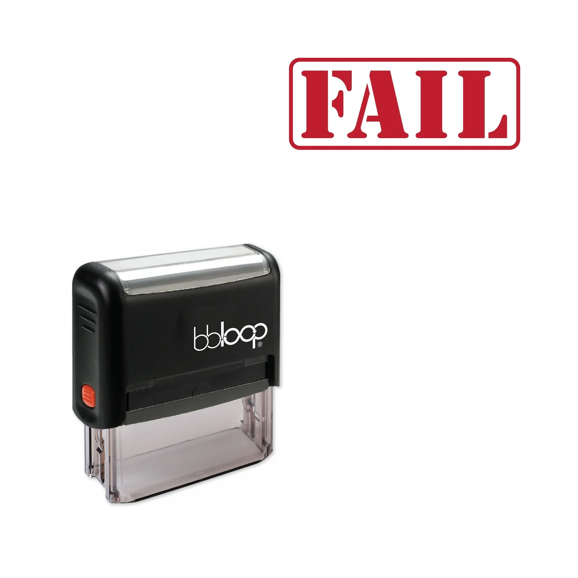 Bbloop 'FAIL' самонаполняющийся офисный штамп, прямоугольный военный Трафарет Стиль
Bbloop 'FAIL' самонаполняющийся офисный штамп, прямоугольный военный Трафарет Стиль