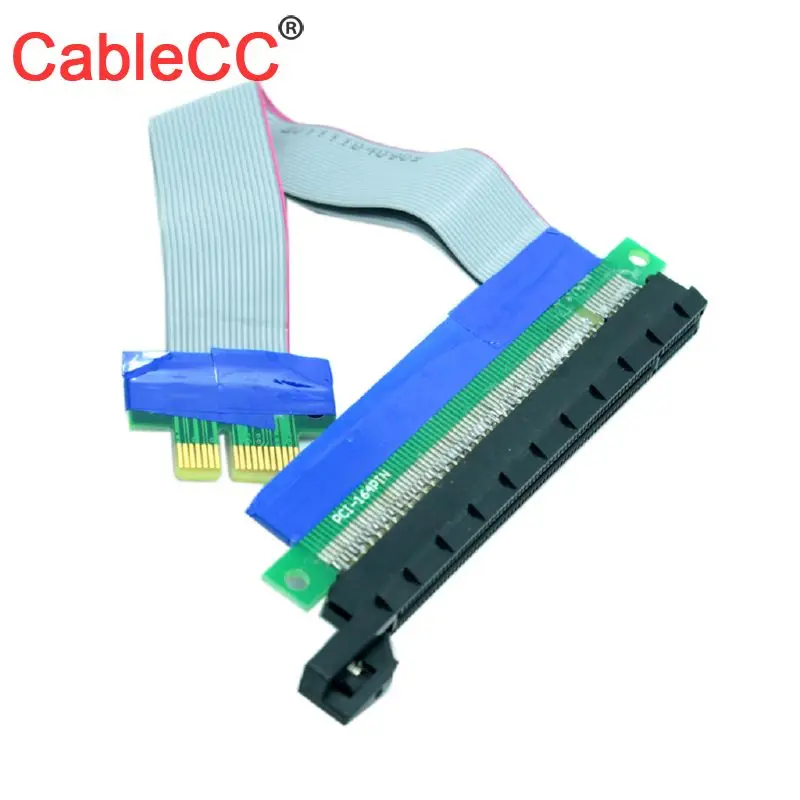 Cablecc 1Pcs/Lot 20cm PCI-E Riser 1X to 16X Extension Cable PCI Express Flexible Riser Card Adapter Converter Extend Cables
Cablecc 1Pcs/Lot 20cm PCI-E Riser 1X to 16X Extension Cable PCI Express Flexible Riser Card Adapter Converter Extend Cables