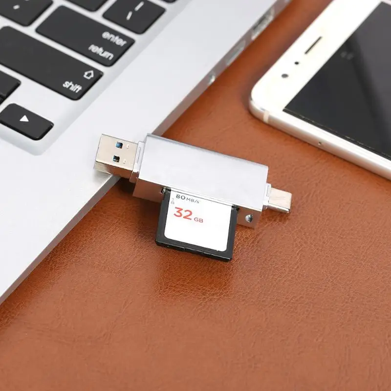 Smart SD Memory Card Reader USB 2.0+Type C OTG TF Card Adapter For Android Phone Tablet PC Computer Laptop Accessary
Smart SD Memory Card Reader USB 2.0+Type C OTG TF Card Adapter For Android Phone Tablet PC Computer Laptop Accessary
