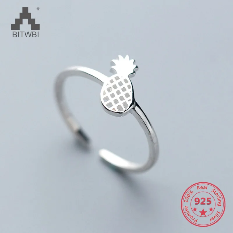 Delicate Wholesale Japan Korea Style 925 Sterling Silver Fashion Cute Pineapple Open Ring Women Jewelry
Delicate Wholesale Japan Korea Style 925 Sterling Silver Fashion Cute Pineapple Open Ring Women Jewelry