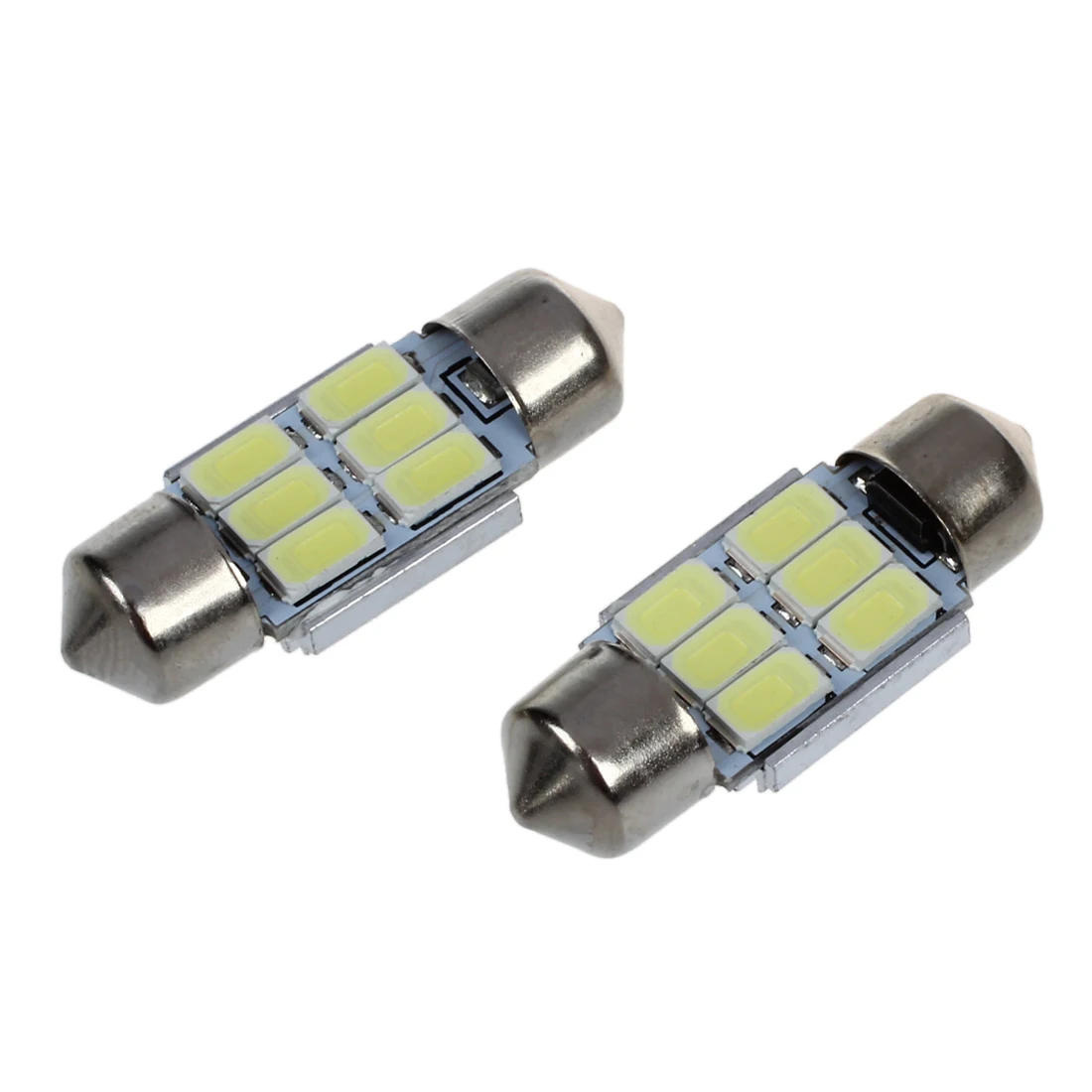 2 x DC 12V 31 mm 6 5630 SMD LED Festoon Indoor Lighting 3W 195LM 6500K Festoon LED Indoor Light
2 x DC 12V 31 mm 6 5630 SMD LED Festoon Indoor Lighting 3W 195LM 6500K Festoon LED Indoor Light