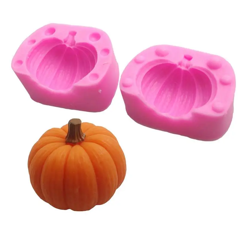 3D Silicone Pumpkin Cake Mold Fruit Chocolate Candle Clay Mold Candy Cookie Baking Fondant Mold Kitchen Decoration
3D Silicone Pumpkin Cake Mold Fruit Chocolate Candle Clay Mold Candy Cookie Baking Fondant Mold Kitchen Decoration