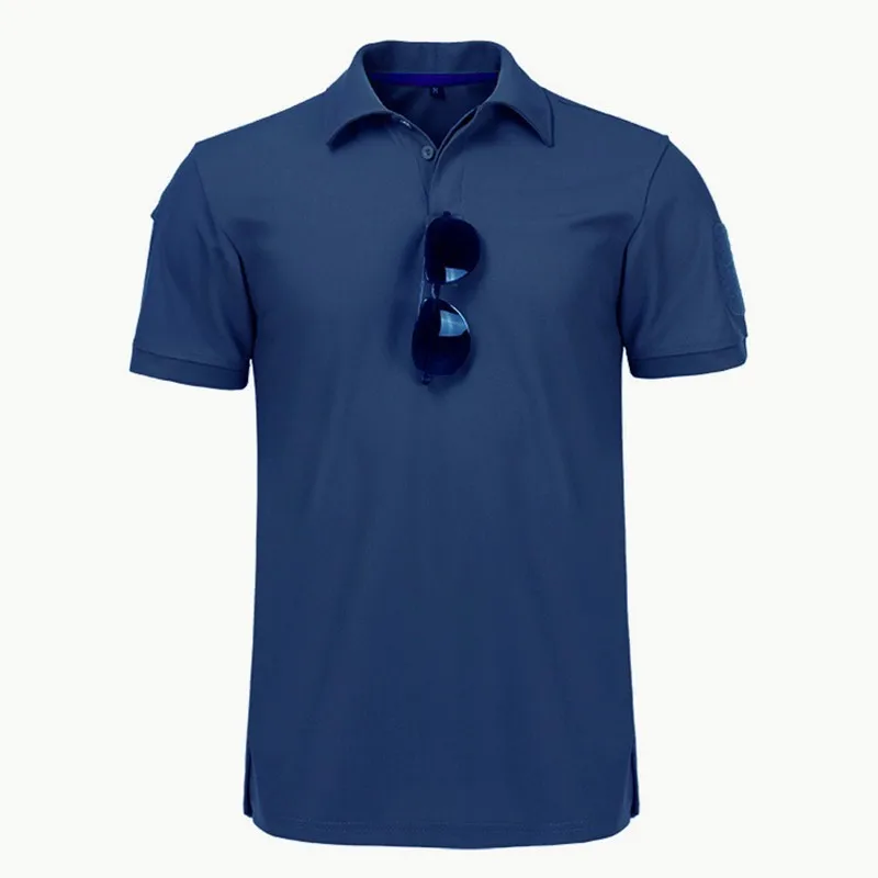 Male Outdoor Sports Loose Big Size Fast Dry T Shirt Summer Men's Hiking Training Quick Dry Lapel Tactical T-shirt Military Tops
Male Outdoor Sports Loose Big Size Fast Dry T Shirt Summer Men's Hiking Training Quick Dry Lapel Tactical T-shirt Military Tops