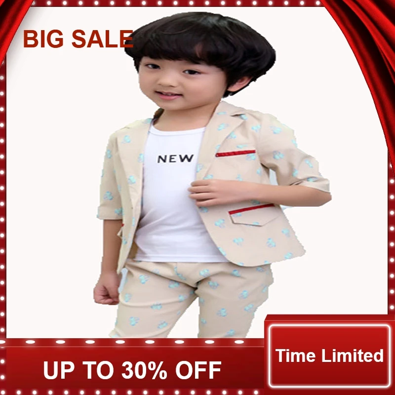 Child blazers suit short-sleeve summer Baby costumes 2-10Yrs Boys Gentle Ssts Kids Clothing
Child blazers suit short-sleeve summer Baby costumes 2-10Yrs Boys Gentle Ssts Kids Clothing