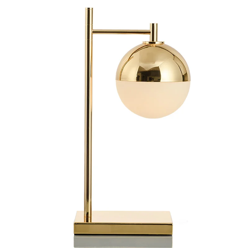 Postmodern Creative Glass Ball Gold Table Lamps Nordic Model Room Soft Study Bedroom Bedside Table Lamp Classic Desk Lights
Postmodern Creative Glass Ball Gold Table Lamps Nordic Model Room Soft Study Bedroom Bedside Table Lamp Classic Desk Lights