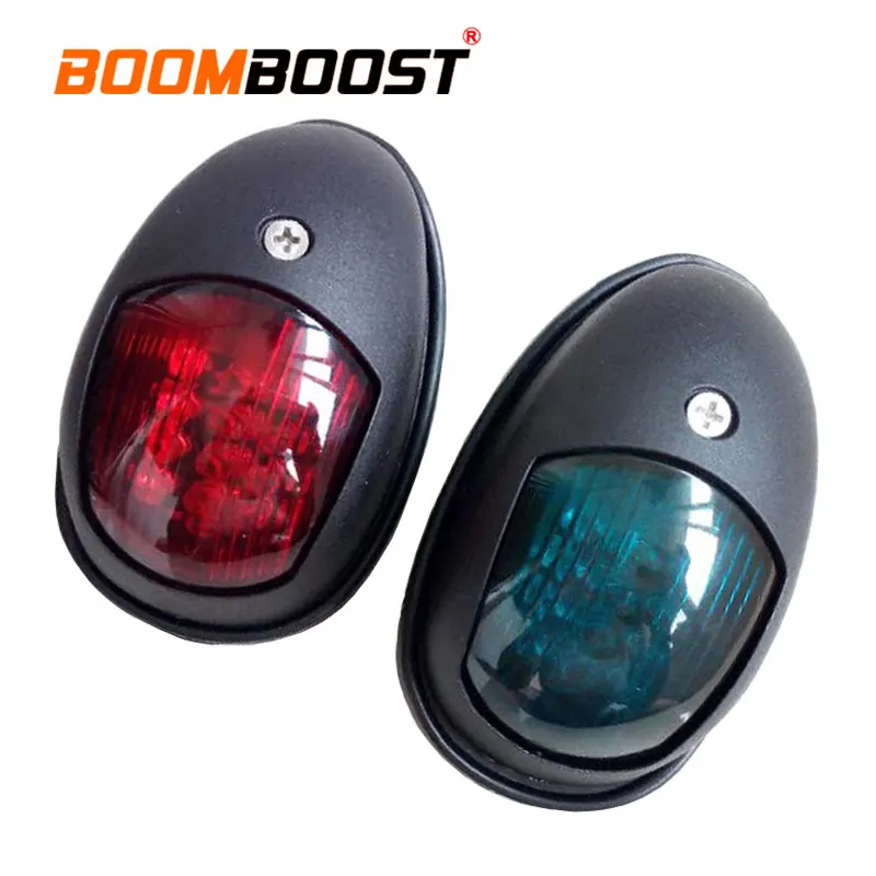 1 Pair ABS Plastic Waterproof Universal 12V Red Green LED Light Navigation Light Signal Lamp For Yacht Boat Marine
1 Pair ABS Plastic Waterproof Universal 12V Red Green LED Light Navigation Light Signal Lamp For Yacht Boat Marine
