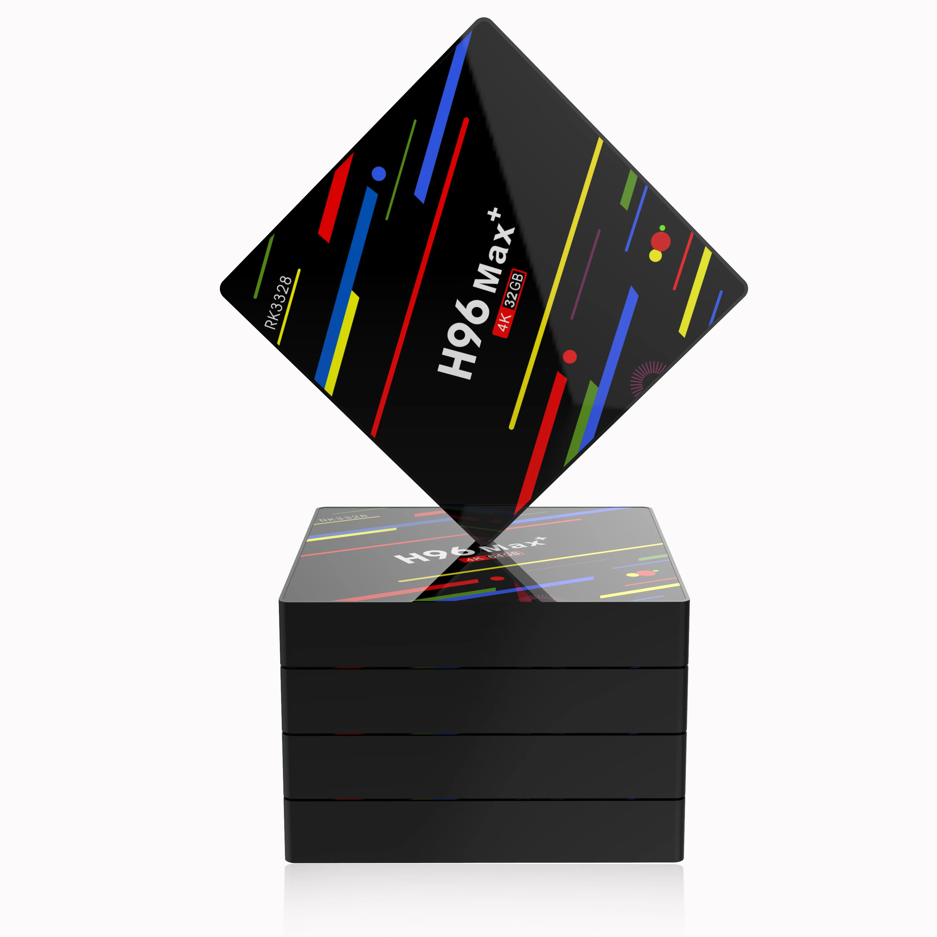 H96 MAX Plus Android 8.1 TV BOX 4K 4GB-32GB RK3328 Quad core wifi Box Voice Control USB 3.0 2.4G/5G 1080P HDMI 2.0a for 4k 60Hz
H96 MAX Plus Android 8.1 TV BOX 4K 4GB-32GB RK3328 Quad core wifi Box Voice Control USB 3.0 2.4G/5G 1080P HDMI 2.0a for 4k 60Hz