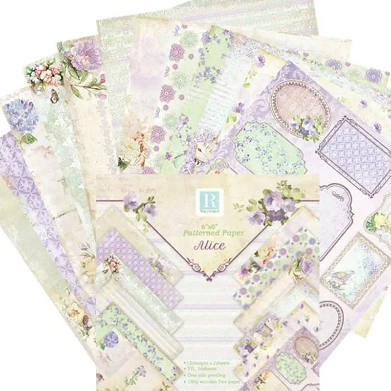 24 Sheets Romantic Various Floral Folding Paper Origami Art Background Paper Card Making DIY Scrapbook Paper Craft 15*15cm
24 Sheets Romantic Various Floral Folding Paper Origami Art Background Paper Card Making DIY Scrapbook Paper Craft 15*15cm
