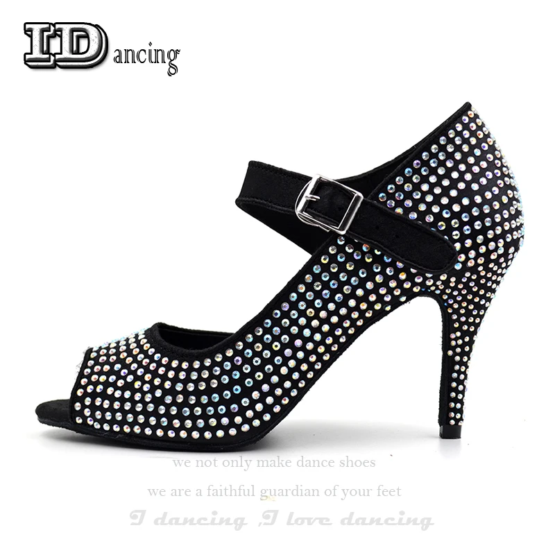 Women Dance Shoes Jazz Shoes Sandals Ballroom Shoes For Women Rhinestones Black Bronze Dance Shoes Professional IDancing
Women Dance Shoes Jazz Shoes Sandals Ballroom Shoes For Women Rhinestones Black Bronze Dance Shoes Professional IDancing