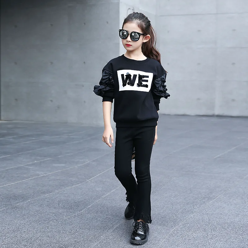 New Girl Clothes T Shirt Fashion Casual Letter, Long Sleeve T-shirt Balck and White Color 4-12 Ages Free Shipping
New Girl Clothes T Shirt Fashion Casual Letter, Long Sleeve T-shirt Balck and White Color 4-12 Ages Free Shipping