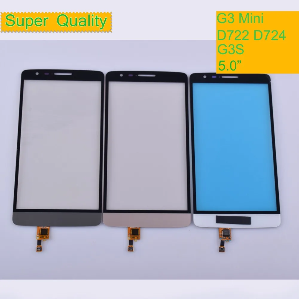 10Pcs/lot G3Mini For LG G3 Mini D722 D724 G3S Touch Screen Touch Panel Sensor Digitizer Front Glass Outer Touchscreen
10Pcs/lot G3Mini For LG G3 Mini D722 D724 G3S Touch Screen Touch Panel Sensor Digitizer Front Glass Outer Touchscreen