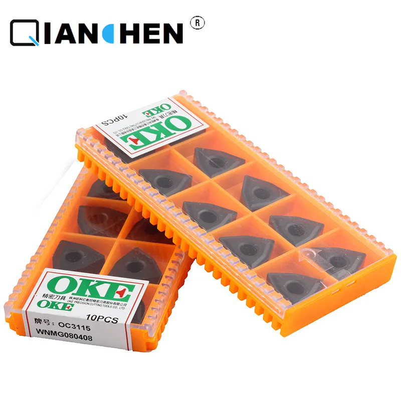 Original quality OKE 10pcs/lot high precision high performance high strength CNC WNMG080408 OC3115 industry carbide inserts
Original quality OKE 10pcs/lot high precision high performance high strength CNC WNMG080408 OC3115 industry carbide inserts