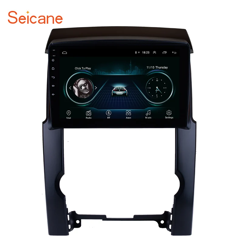 Автомагнитола Seicane, мультимедийный плеер 2DIN на Android 10,1, с GPS, Wi-Fi, Bluetooth, для KIA Sorento, 9,1, 2009, 2010, 2011, 2012
Автомагнитола Seicane, мультимедийный плеер 2DIN на Android 10,1, с GPS, Wi-Fi, Bluetooth, для KIA Sorento, 9,1, 2009, 2010, 2011, 2012