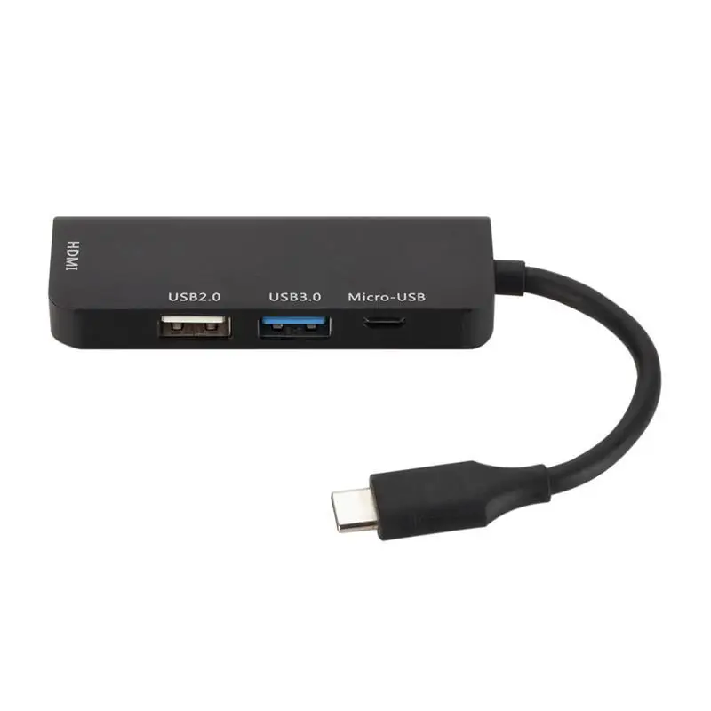 Концентратор Тип с разъемами типа C и Micro USB 3 0 2 HDMI портом Thunderbolt 4 Порты разъёмы