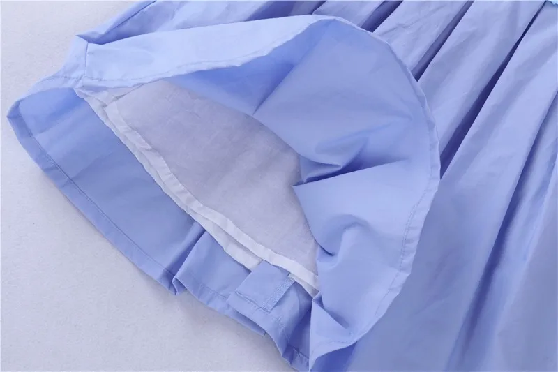 girls summer dress cotton blue kids dresses for girl's clothing school birthday princess children boutiques clothes Y195456
girls summer dress cotton blue kids dresses for girl's clothing school birthday princess children boutiques clothes Y195456