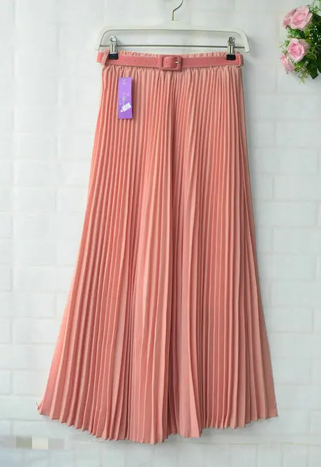 Hirigin Women Ladies Casual Skirts Maxi Chiffon High Waist Belt Solid Pleated Long Skirt
Hirigin Women Ladies Casual Skirts Maxi Chiffon High Waist Belt Solid Pleated Long Skirt