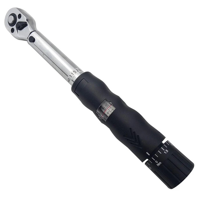 SHGO HOT-1/4 inch DR 2-14Nm bike torque wrench set Bicycle repair tools kit ratchet machanical spanner manual wr | Инструменты