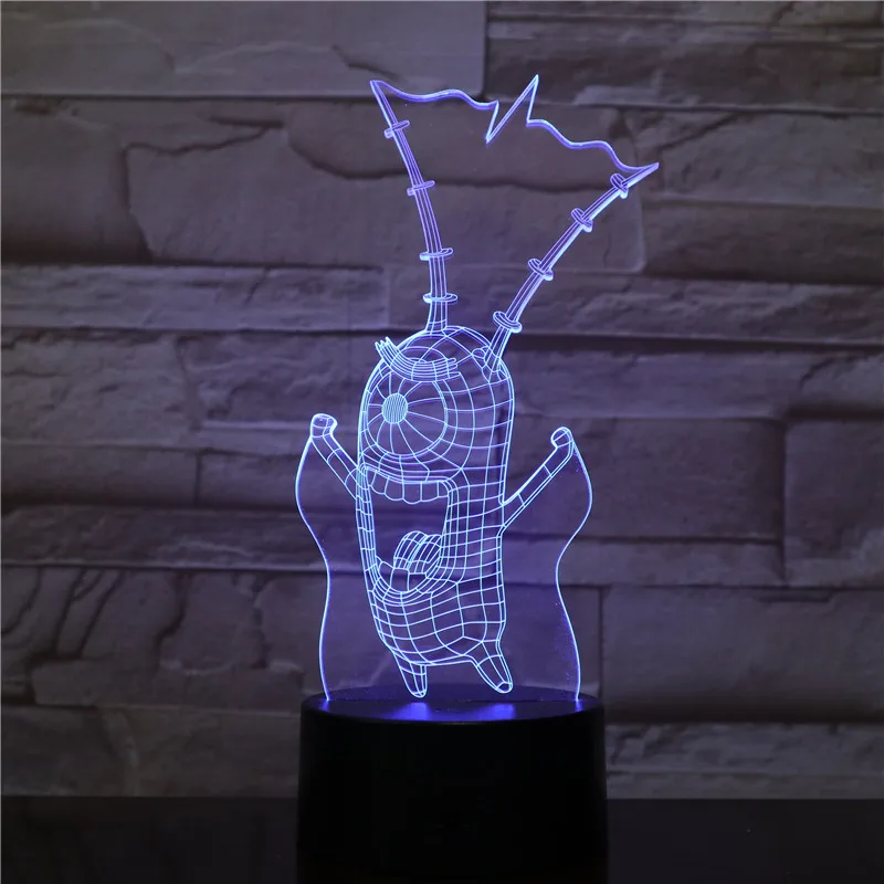 Cartoon 3D Optical illusion Lamp Handmade Lamp Sausage Light LED Night Light With Color Changing Visual Lamp Dropshipping 2345
Cartoon 3D Optical illusion Lamp Handmade Lamp Sausage Light LED Night Light With Color Changing Visual Lamp Dropshipping 2345