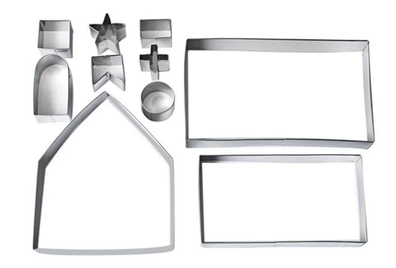 New 20pcs 3D Gingerbread house Stainless Steel Christmas Scenario Cookie Cutters Set Biscuit Mold Fondant Cutter Baking Tool
New 20pcs 3D Gingerbread house Stainless Steel Christmas Scenario Cookie Cutters Set Biscuit Mold Fondant Cutter Baking Tool