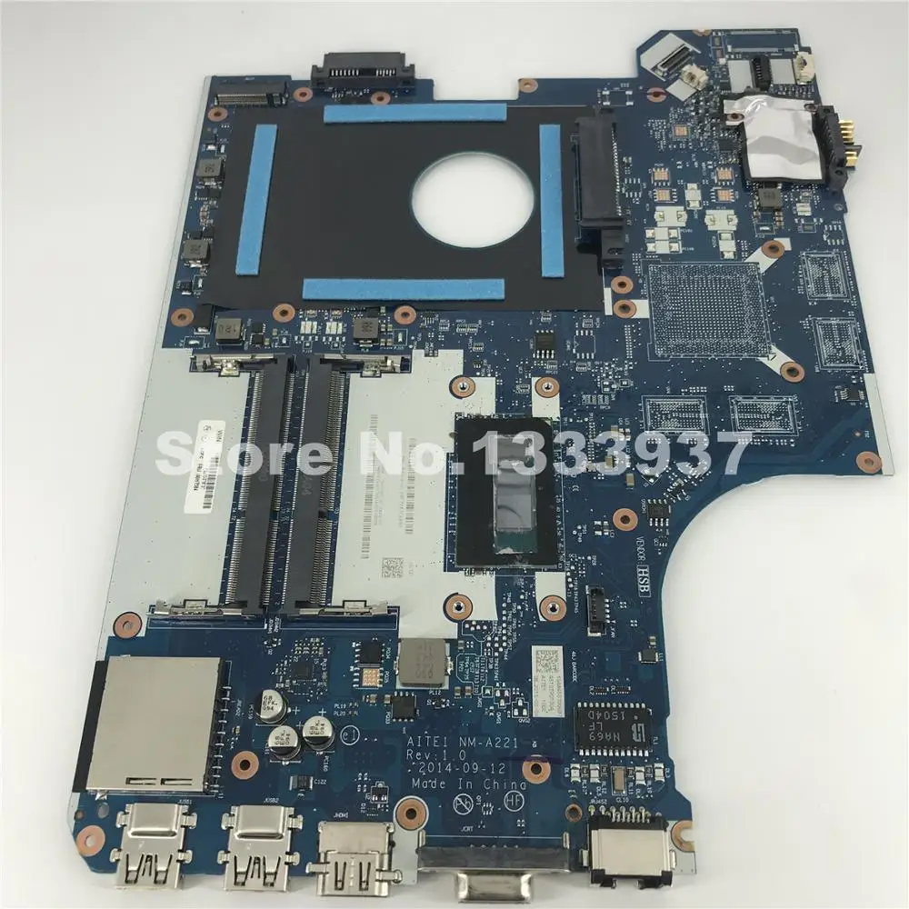 FRU 00HT584 PC материнская плата для ноутбука lenovo Thinkpad E550 Материнская плата ноутбука SR1EK I3-4005U AITE1 NM-A221
FRU 00HT584 PC материнская плата для ноутбука lenovo Thinkpad E550 Материнская плата ноутбука SR1EK I3-4005U AITE1 NM-A221