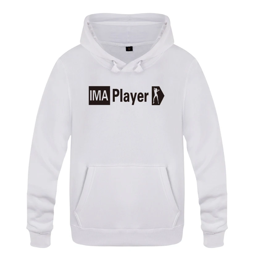 Забавные Новые Креативные толстовки I'm A Player, мужской пуловер 2018, флисовые толстовки с капюшоном
Забавные Новые Креативные толстовки I'm A Player, мужской пуловер 2018, флисовые толстовки с капюшоном