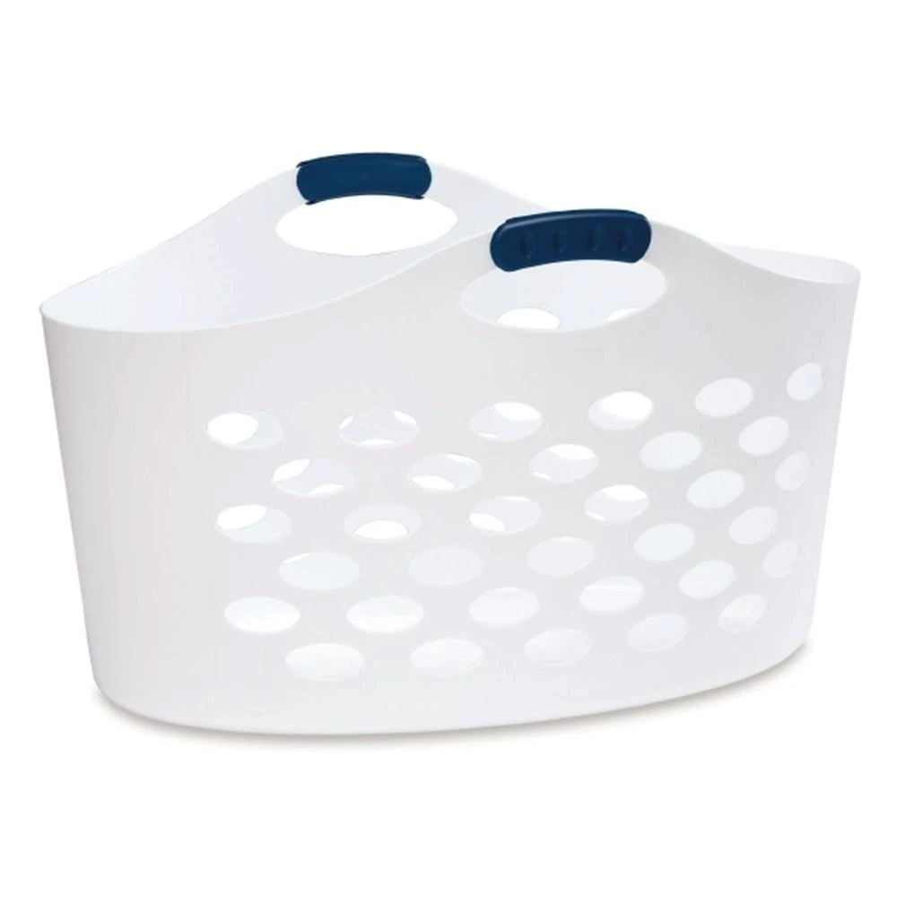 Rubbermaid 1 5 Bushel белая Гибкая корзина FG260100WHT Pack of 6|Корзины для белья| |