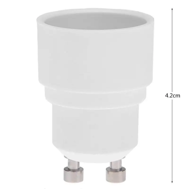 5pcs Gu10 to E14 Adapter Screw-in Lamp Base Holder Socket Converter Heat Resistant Lamp Base Converter Adapter
5pcs Gu10 to E14 Adapter Screw-in Lamp Base Holder Socket Converter Heat Resistant Lamp Base Converter Adapter