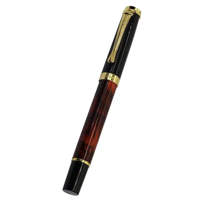 Jinhao 500 Writing Iridium Pen ice Golden eagle Fountain pen Pen tip 0.5mm Red