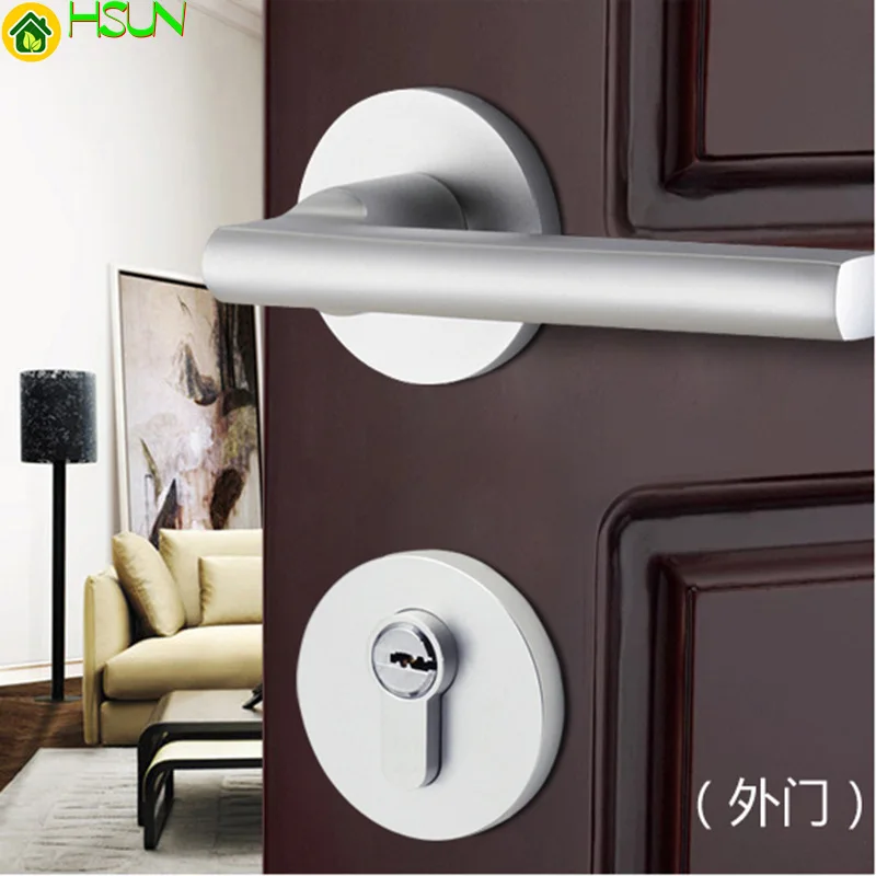 White Quality Goods Space Aluminum Alumina Lock Have Elegance Concise Apply Indoor Bedroom Toilet Etc. Land
White Quality Goods Space Aluminum Alumina Lock Have Elegance Concise Apply Indoor Bedroom Toilet Etc. Land