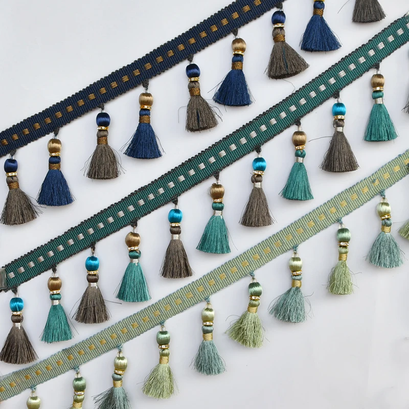 YY-tesco 15Yards/lot 9cm Wide Curtain Lace Fringe Trim Tassel Trimming For DIY Clothing Skirt Home Textile Decorative Lace Ribbo
YY-tesco 15Yards/lot 9cm Wide Curtain Lace Fringe Trim Tassel Trimming For DIY Clothing Skirt Home Textile Decorative Lace Ribbo