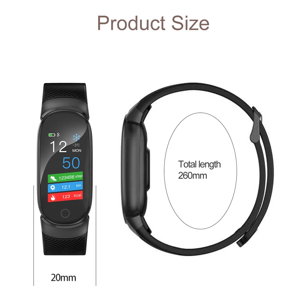 Smart sports bracelet Wristband Women Men Fitness Outdoor Sport Heart Rate Monitor Tracker Blood Pressure Waterproof QW16
Smart sports bracelet Wristband Women Men Fitness Outdoor Sport Heart Rate Monitor Tracker Blood Pressure Waterproof QW16