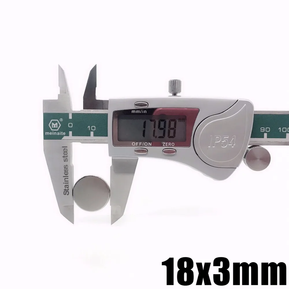 wholesale 100pcs/lot D 18x3 mm N35 Strong Disc NdFeB Rare Earth Magnet 18*3 mm Neodymium Magnets 18MM X 3MM 
wholesale 100pcs/lot D 18x3 mm N35 Strong Disc NdFeB Rare Earth Magnet 18*3 mm Neodymium Magnets 18MM X 3MM