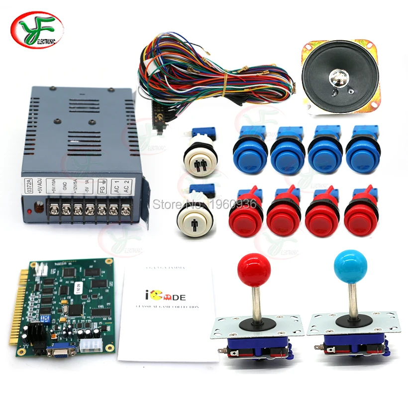 Classic 19 In 1 60 In 1 Multi Game Board With ZIPPY Style Joystick Push Button Jamma Wiring For Arcade DIY Cocktail Cabinet
Classic 19 In 1 60 In 1 Multi Game Board With ZIPPY Style Joystick Push Button Jamma Wiring For Arcade DIY Cocktail Cabinet