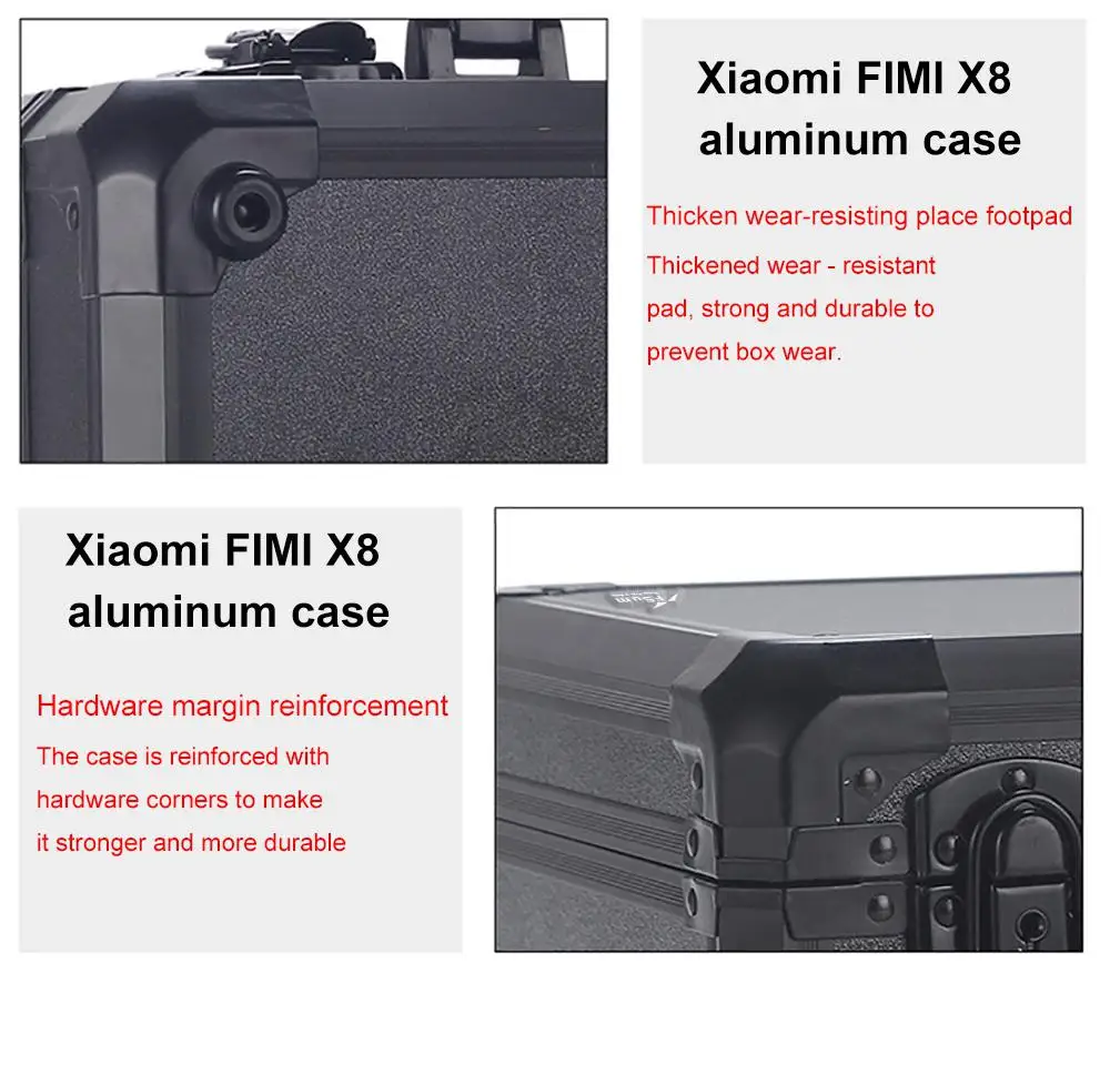 LeadingStar Waterproof Hard Shell Suitcase Portable Storage Bag Carrying Case Box Handbag for Fimi X8
LeadingStar Waterproof Hard Shell Suitcase Portable Storage Bag Carrying Case Box Handbag for Fimi X8