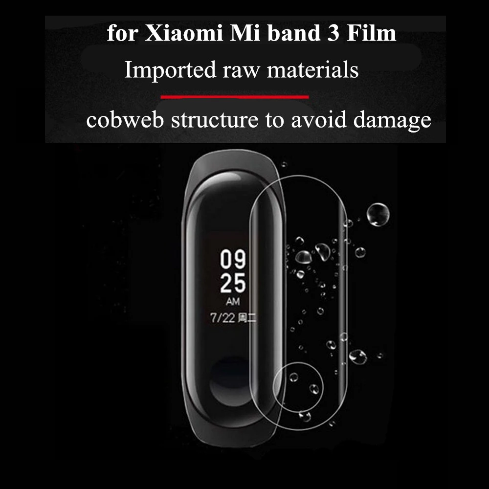 3 шт протектор Miband3 Mi band 3 HD ультра тонкий Анти-Царапины экран Защитная пленка для Xiaomi Mi Band 3 Band3 экран
3 шт протектор Miband3 Mi band 3 HD ультра тонкий Анти-Царапины экран Защитная пленка для Xiaomi Mi Band 3 Band3 экран