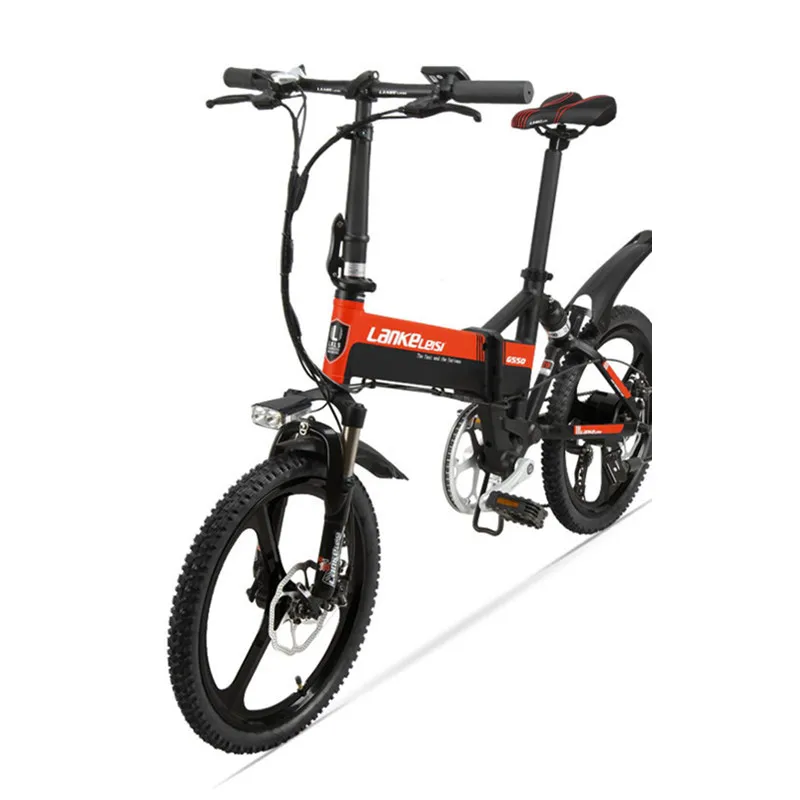 Folding Electric Bicycle Two Wheel Electric Bicycle 20 Inch 48V 240W Motor Lightweight Aluminum Alloy Protable Electric Bike
Folding Electric Bicycle Two Wheel Electric Bicycle 20 Inch 48V 240W Motor Lightweight Aluminum Alloy Protable Electric Bike