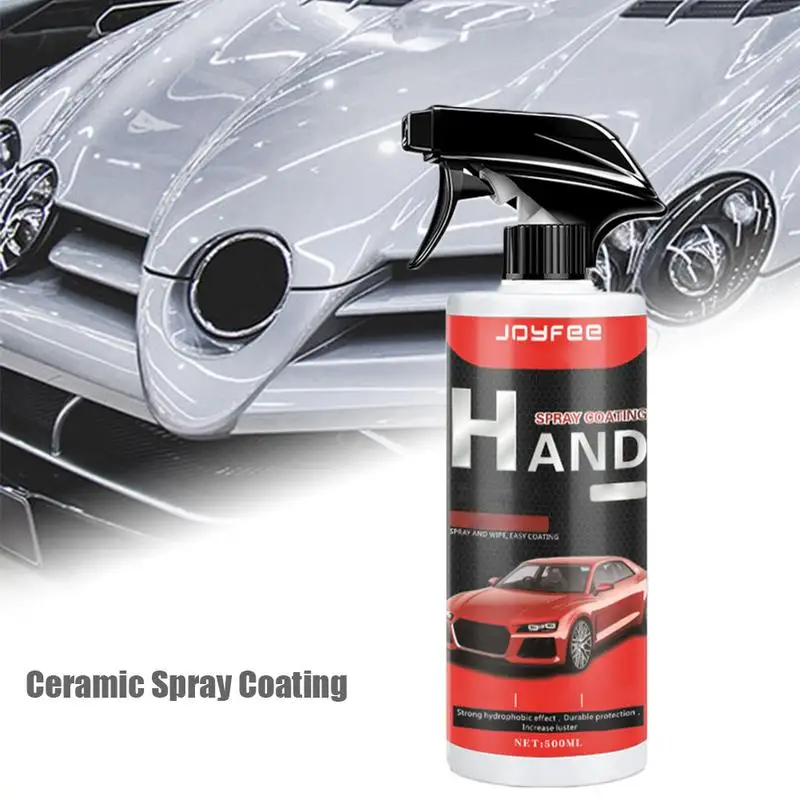 Professional 500ML Ceramic Spray Coating Car Polish Spray Sealant Top Coat Quick Nano-Coating Silicon Dioxide Car Repair Tool
Professional 500ML Ceramic Spray Coating Car Polish Spray Sealant Top Coat Quick Nano-Coating Silicon Dioxide Car Repair Tool